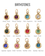 Charm Bar Birth Stone Charms