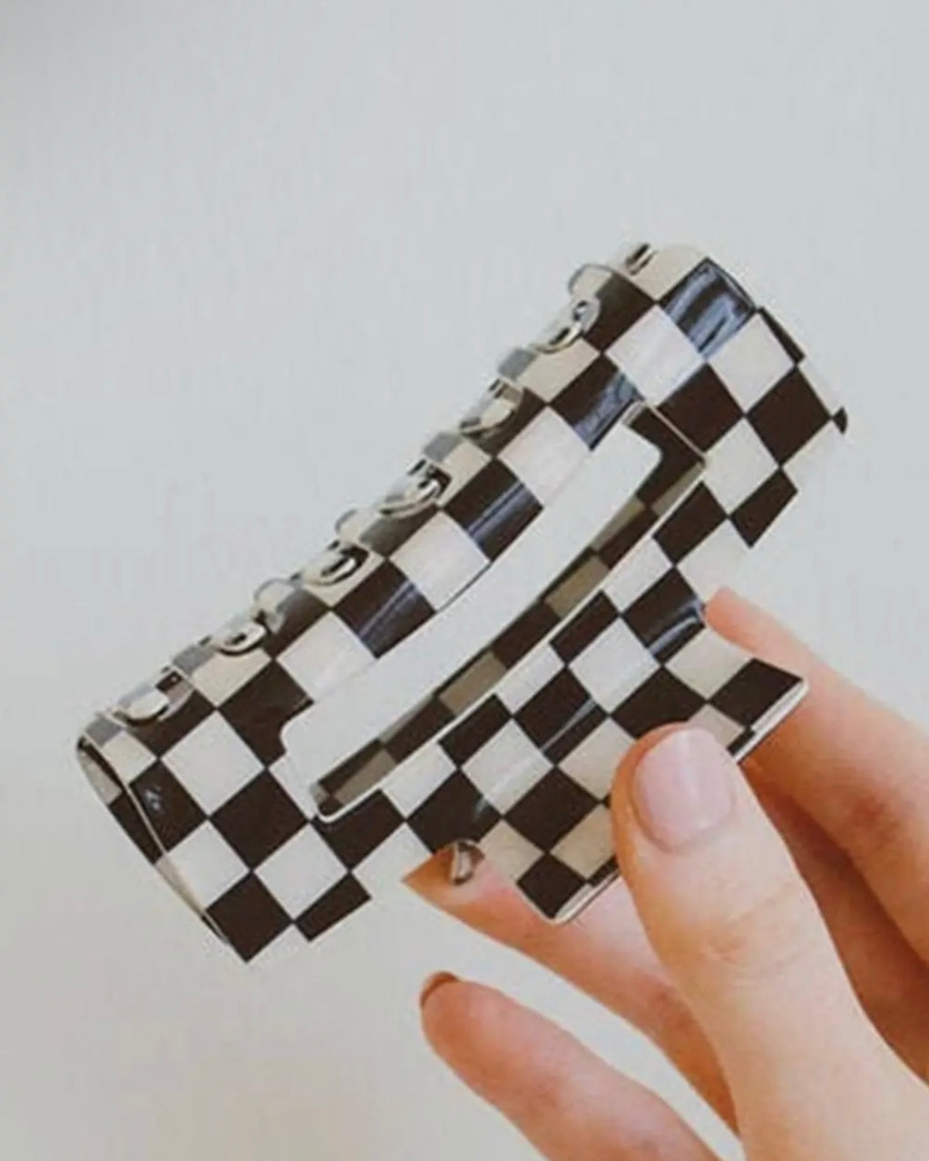 Checkered Claw Clip