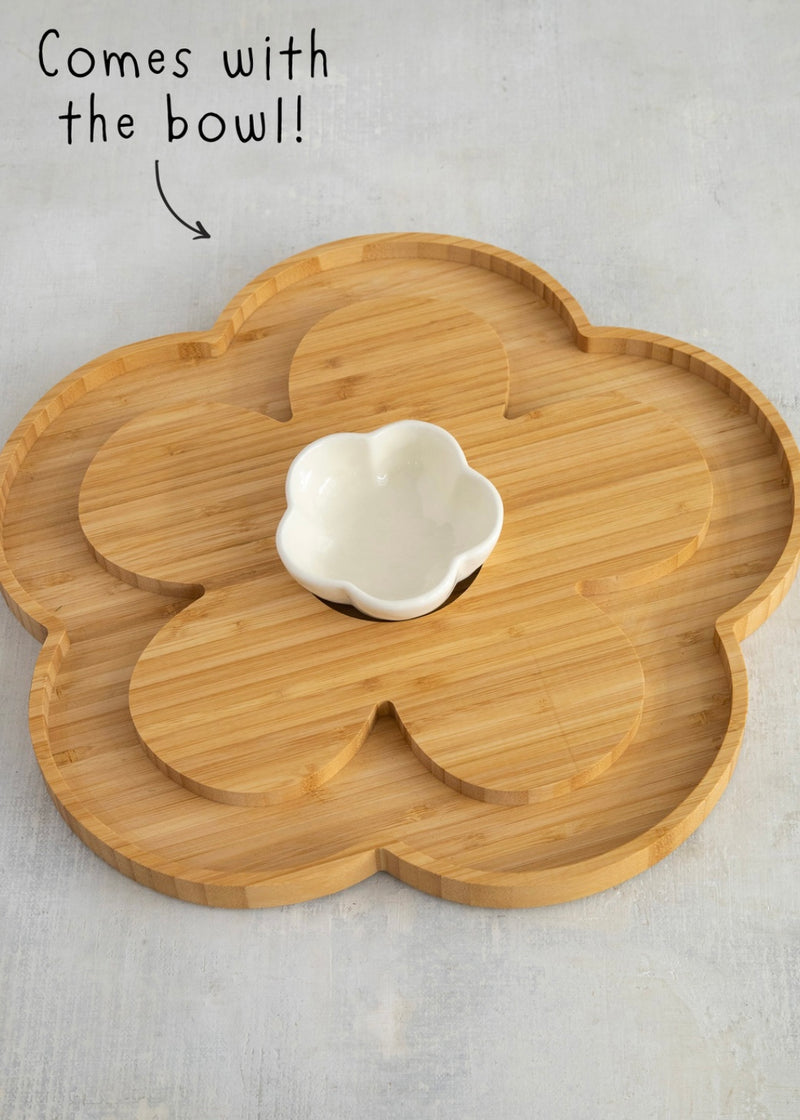 Natural Life Cheese & Cracker Serving Board