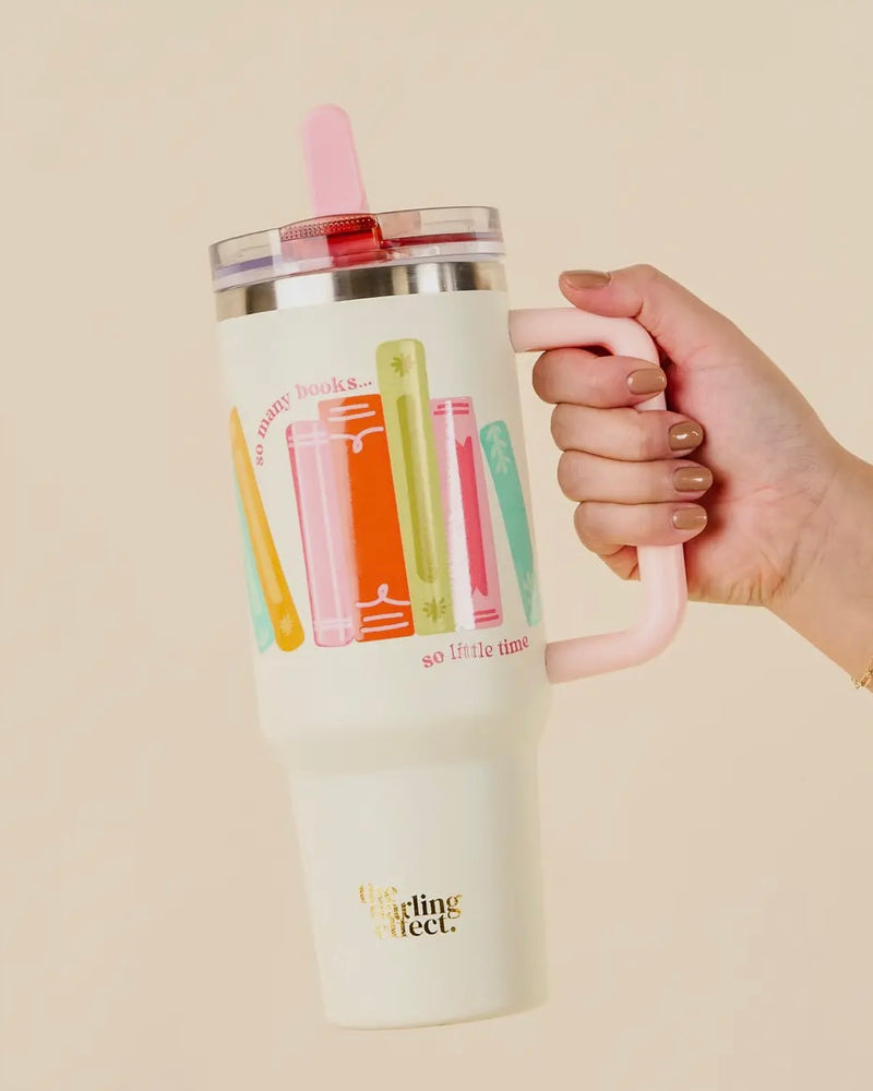 40 oz Lifestyle Flip Straw Tumblers