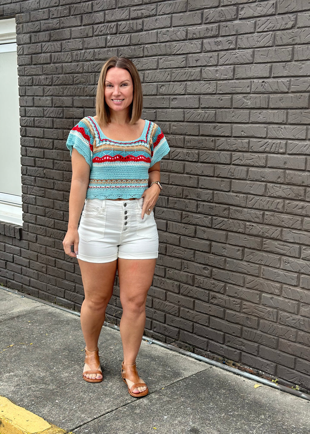 Pretty Fly White Cuff Shorts