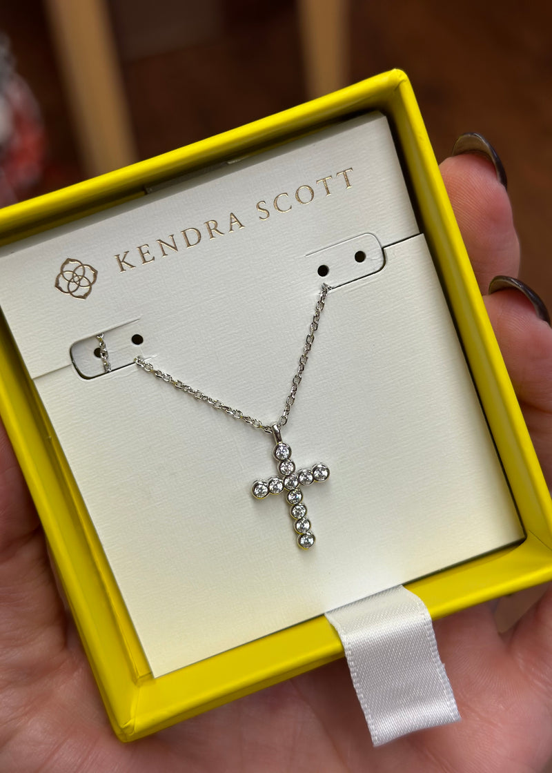 Kendra Scott Boxed Cross Pendant Necklaces