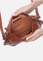 Hobo Phoebe Shoulder Bag in Saddle