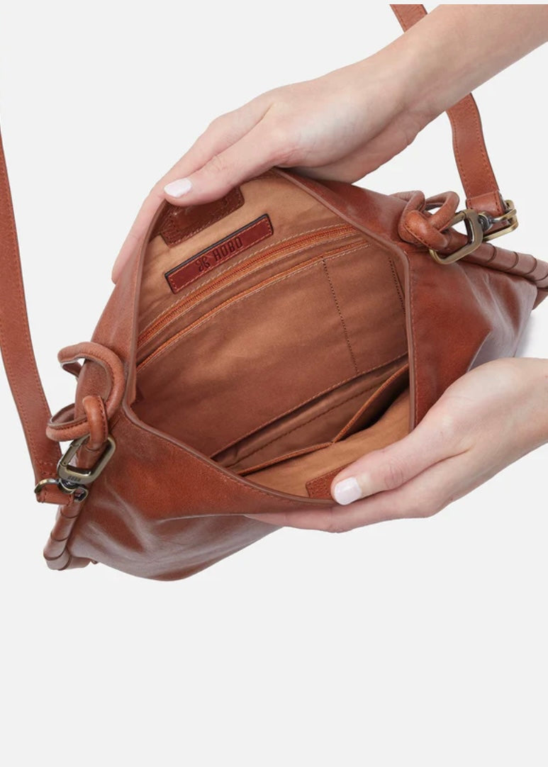 Hobo Phoebe Shoulder Bag in Saddle