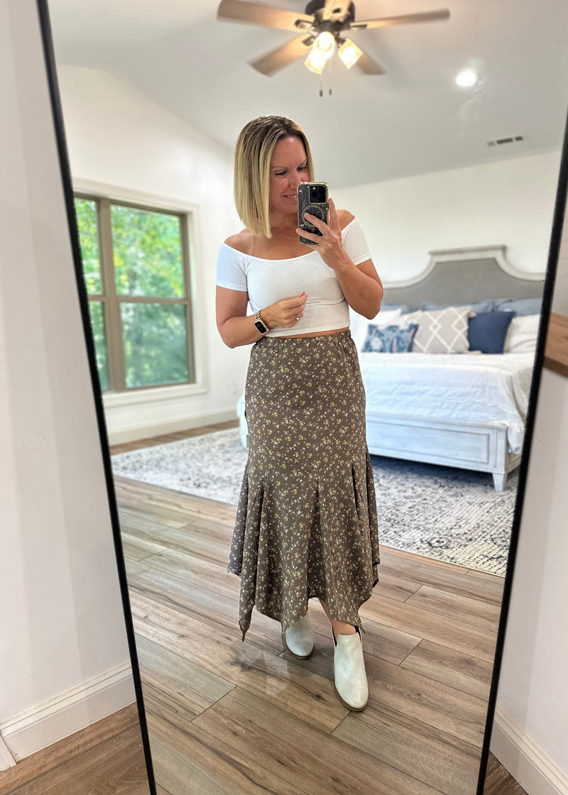 Francine Midi Skirt