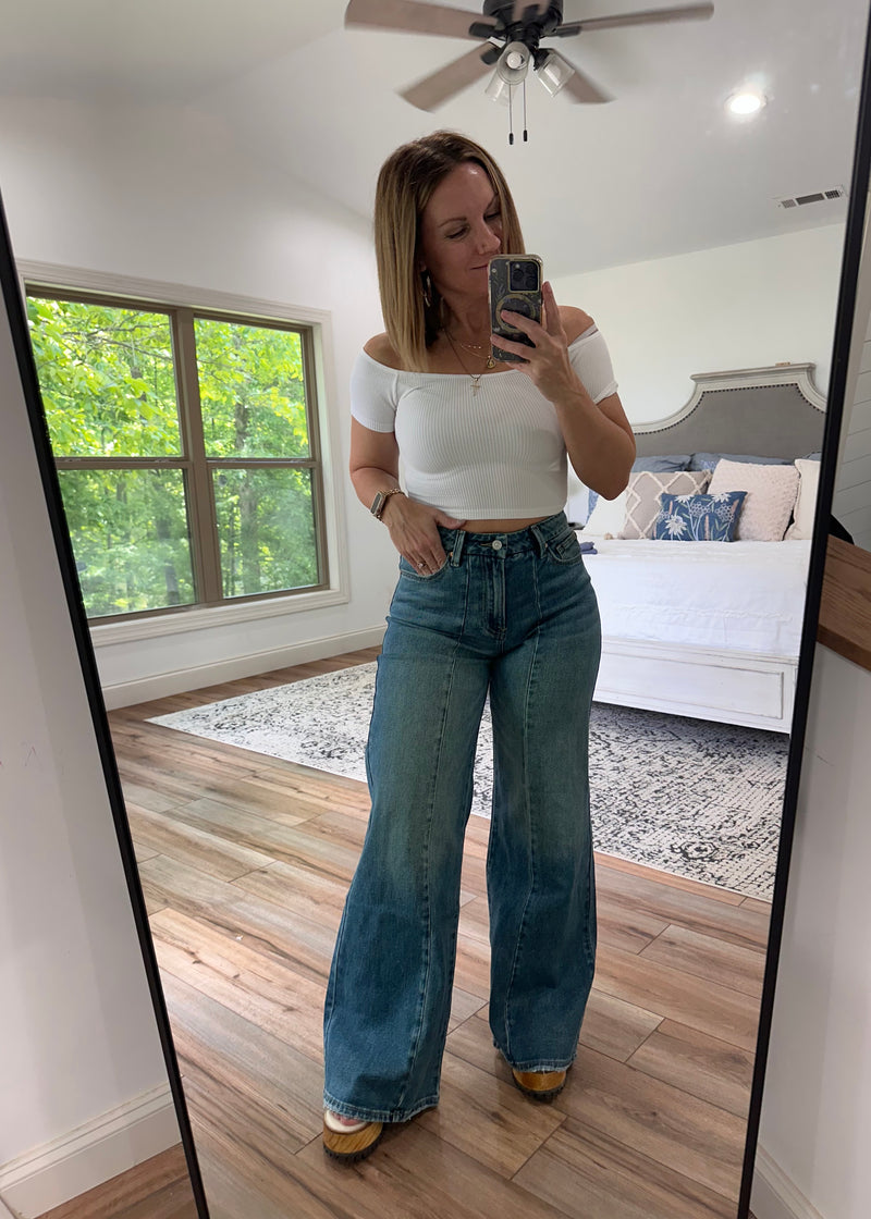 Aria Wide Leg Jeans