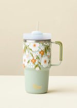 Sage Floral Haven Mini Tumbler