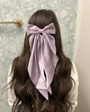 Satin Bow Clips