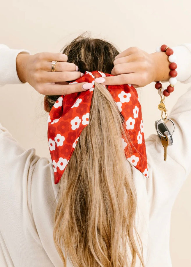 Red Hair Scarf