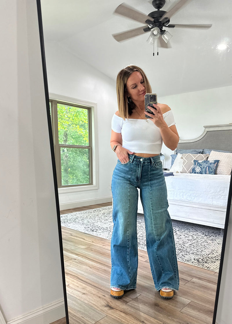 Aria Wide Leg Jeans