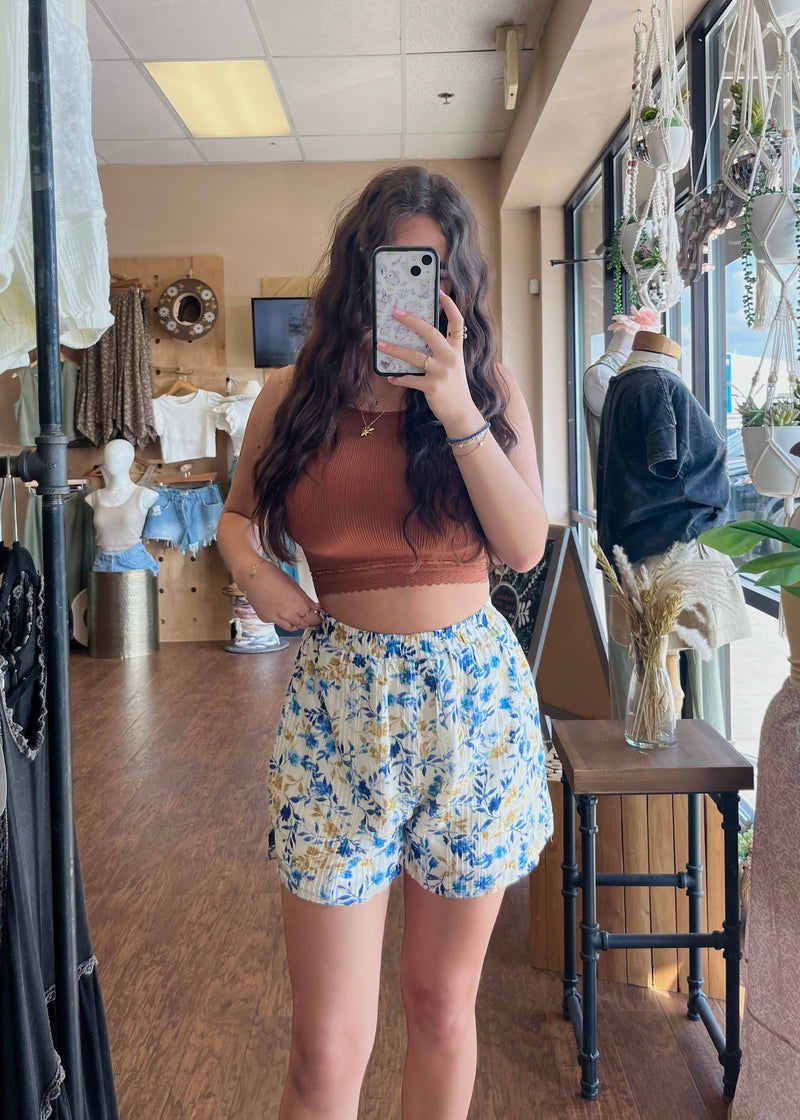 Sadie & Sage Heirlooms Flowy Shorts