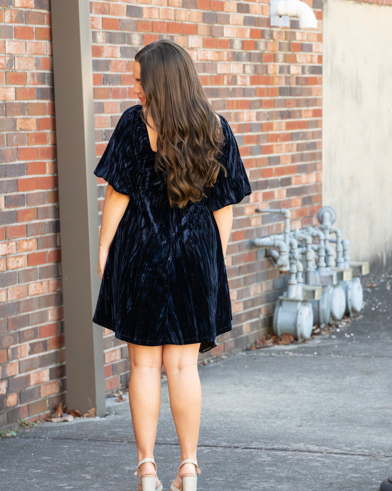 Velvet Bubble Dress