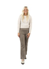 Jaquard Knit Flare Pants