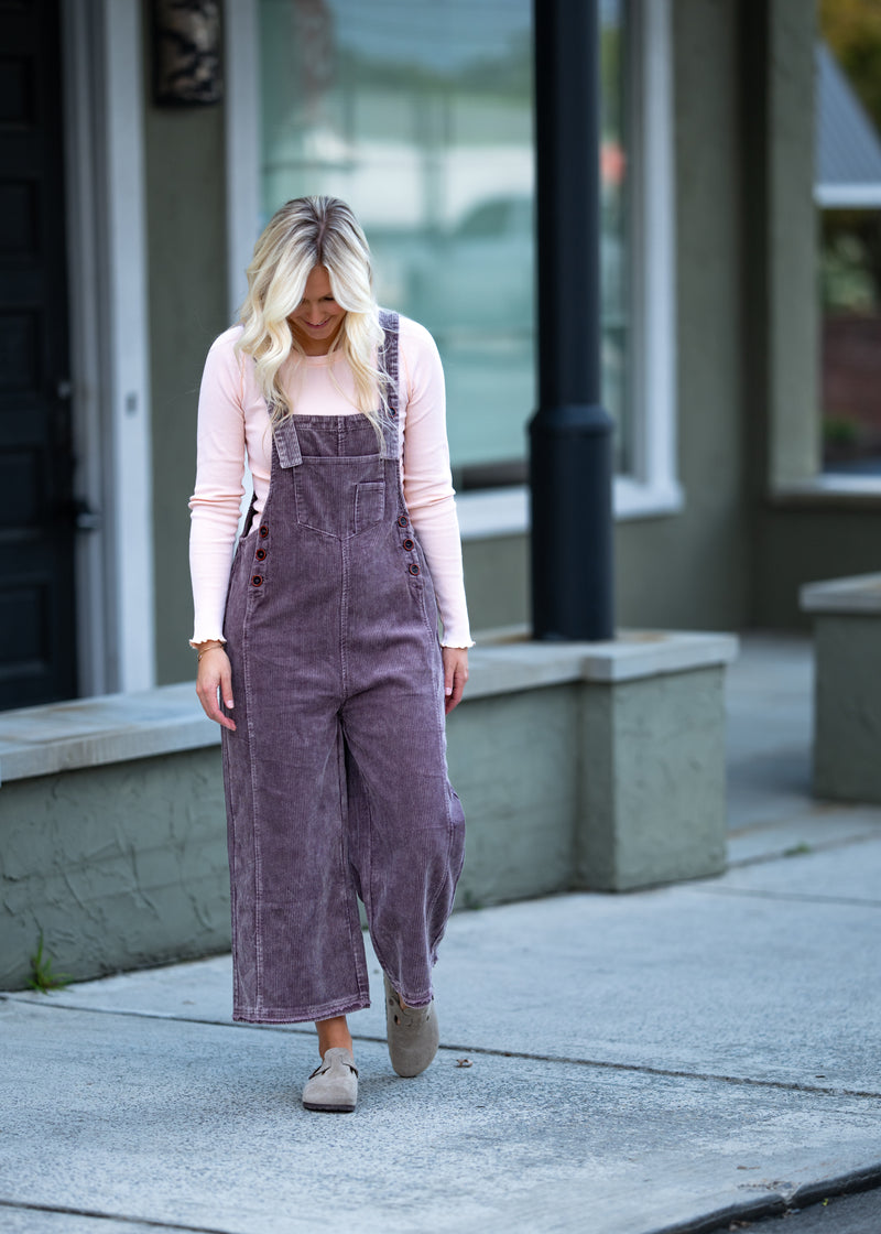 Boho Corduroy Overalls