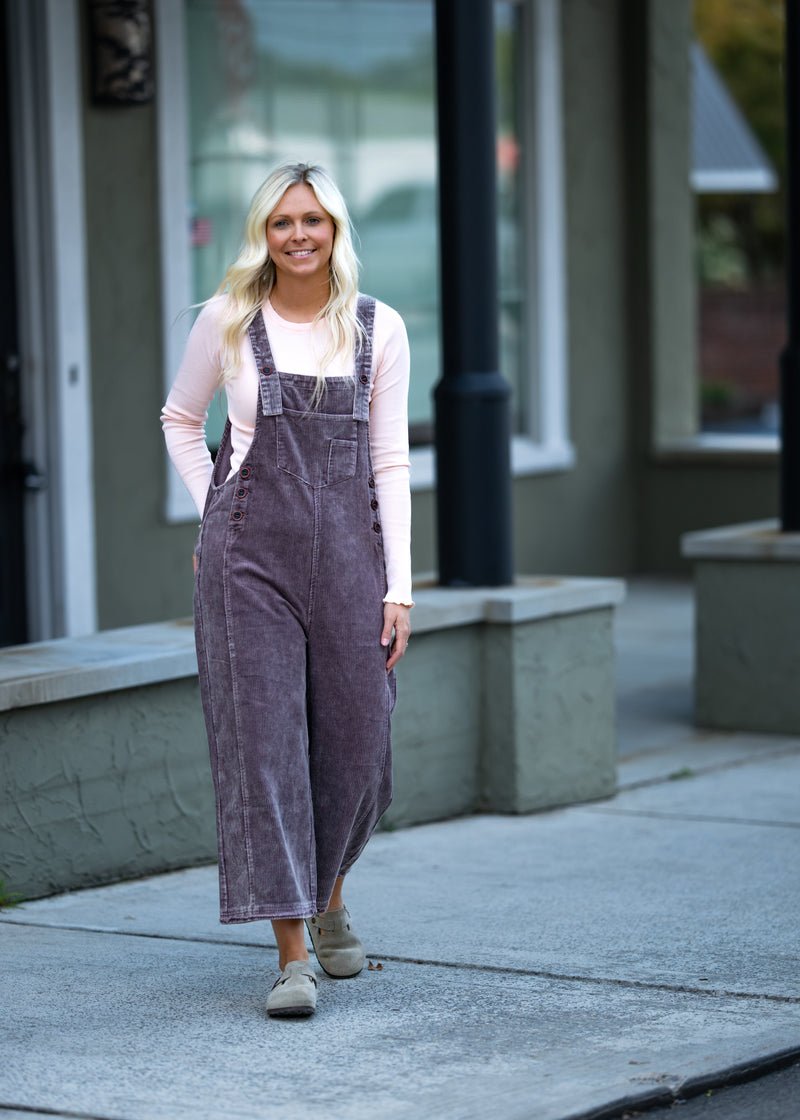 Boho Corduroy Overalls