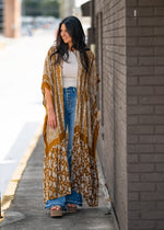 Paisley Free Flow Kimono