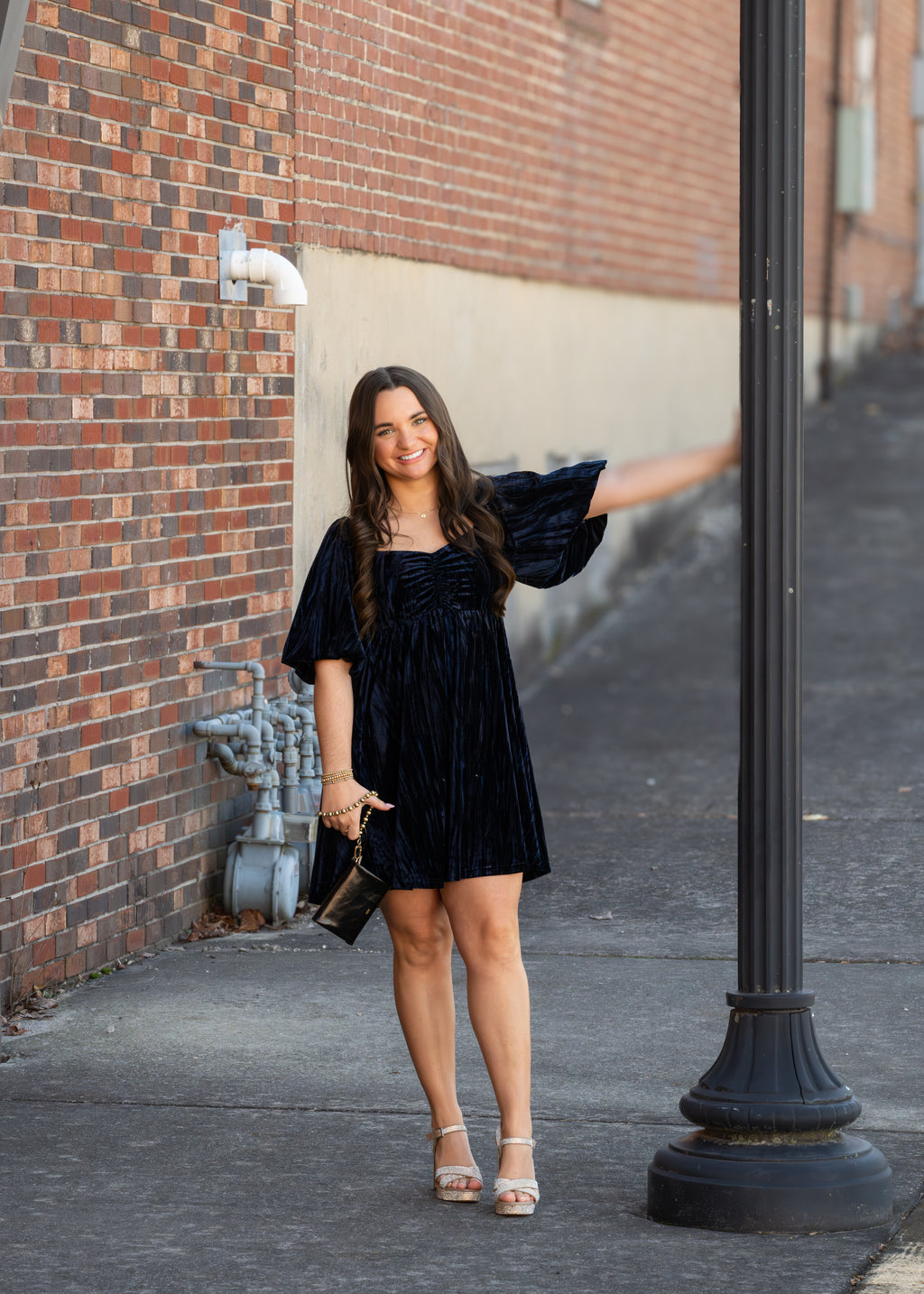 Velvet Bubble Dress