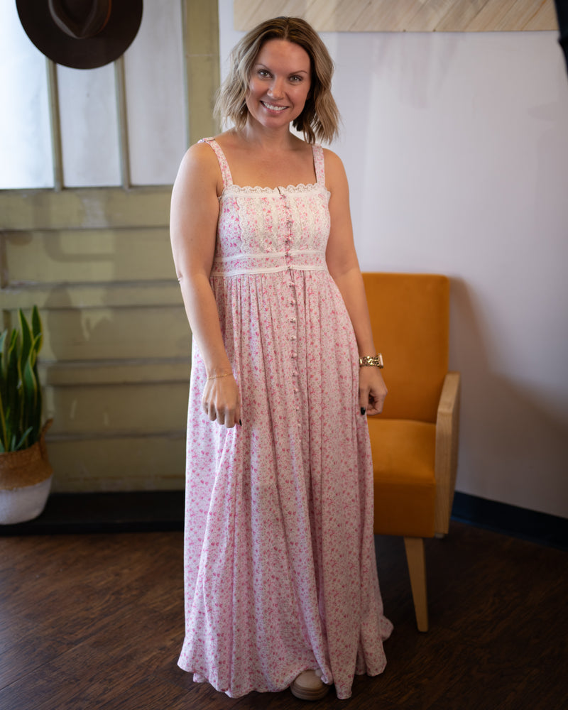 English Rose Maxi Dress