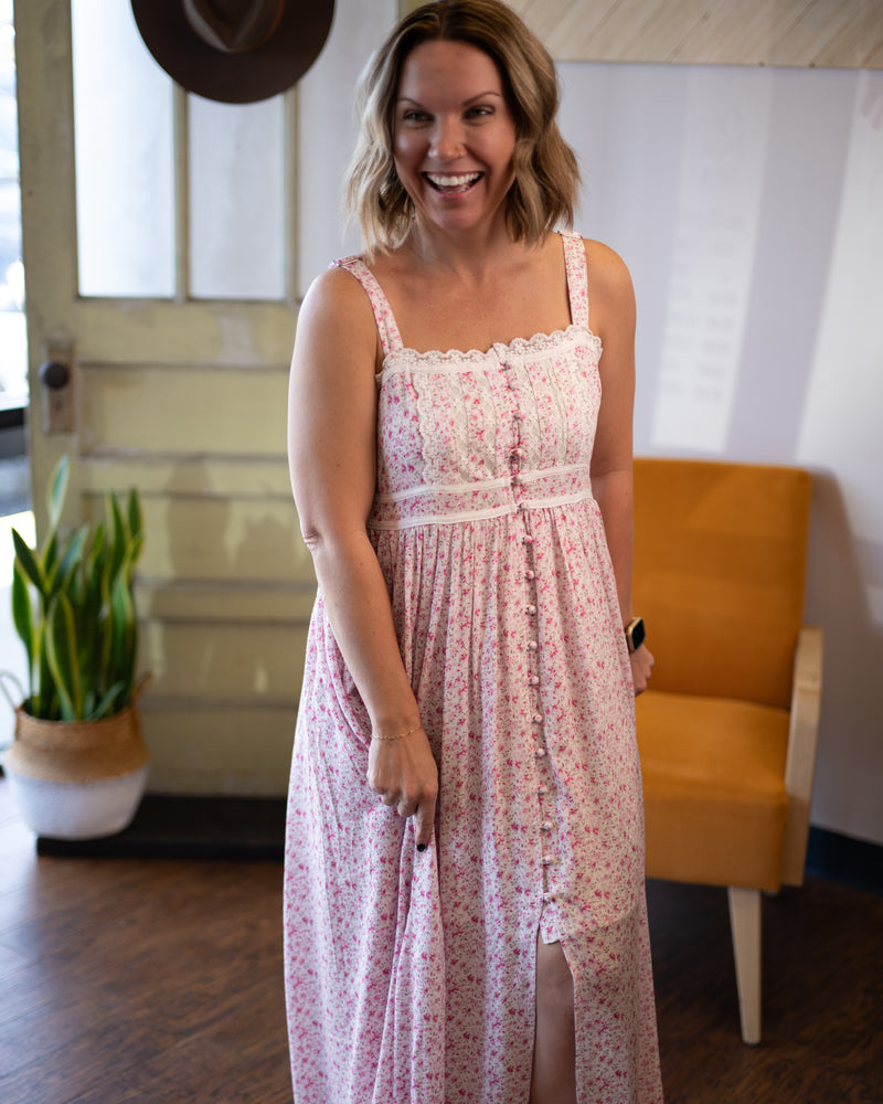 English Rose Maxi Dress