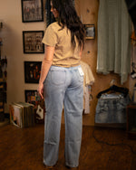 The Gene Wide Leg High Rise Jeans