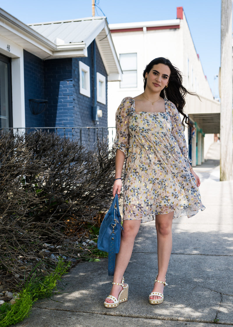 Golden Hour Mini Dress