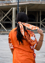 Orange Hair Scarf