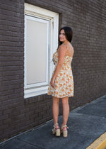 Orange Posies Dress