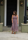 Purple Haze Halter Maxi Dress