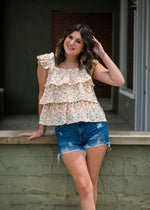 Floral Print Tank