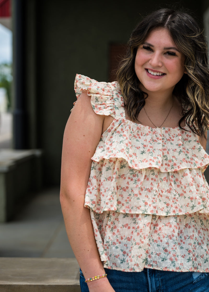 Floral Print Tank