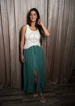 Emerald Gardens Maxi Skirt