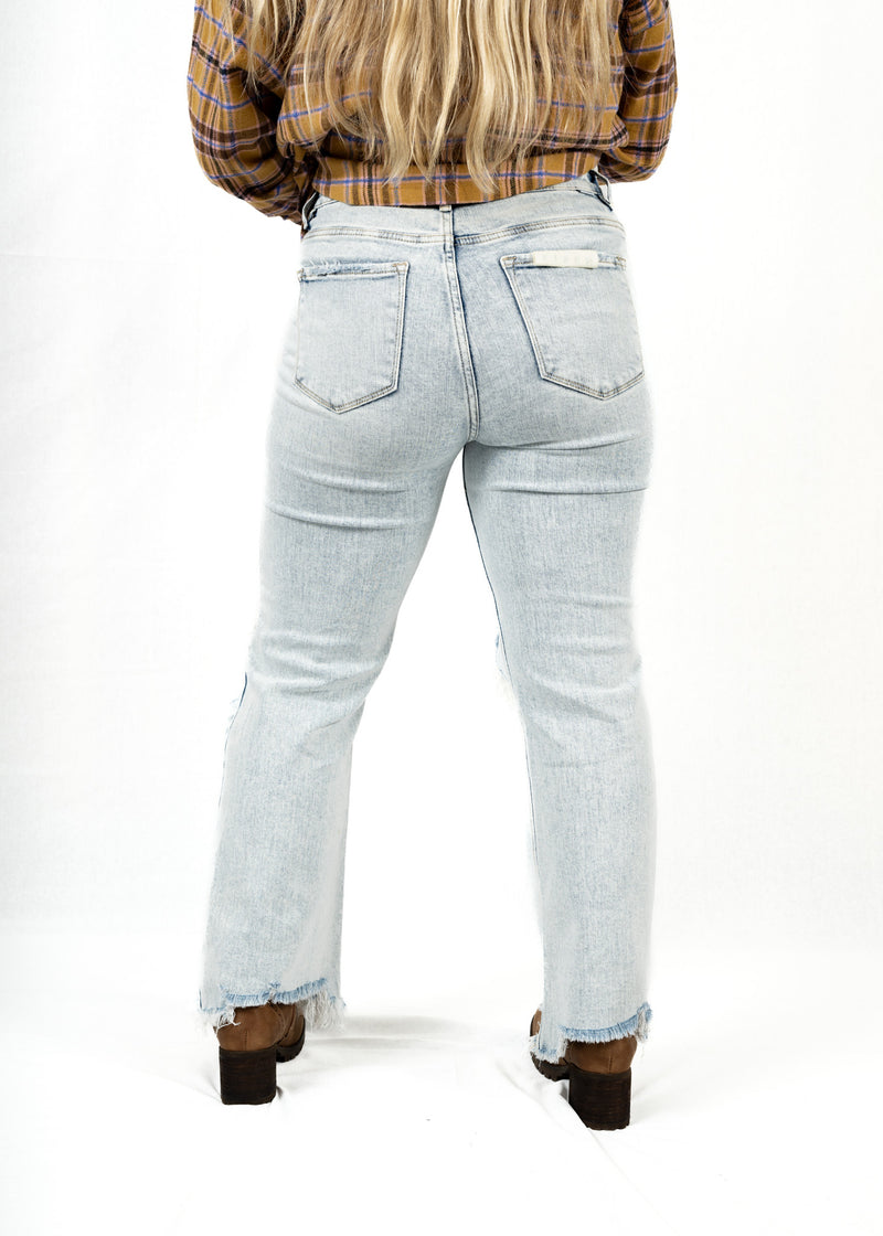 Rachelle High Rise Straight Jeans