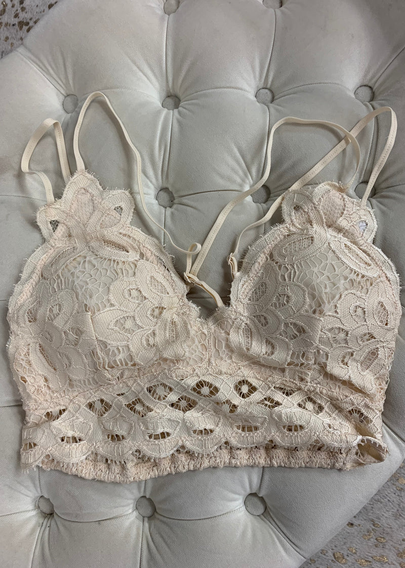 Strappy Lace Bralette