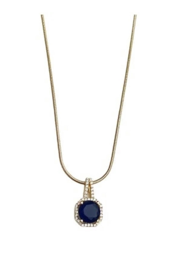 Farrah B Indigo Necklace