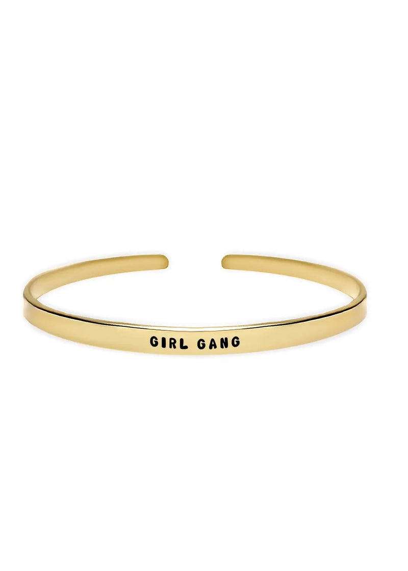 Girl Gang Cuff Bracelet